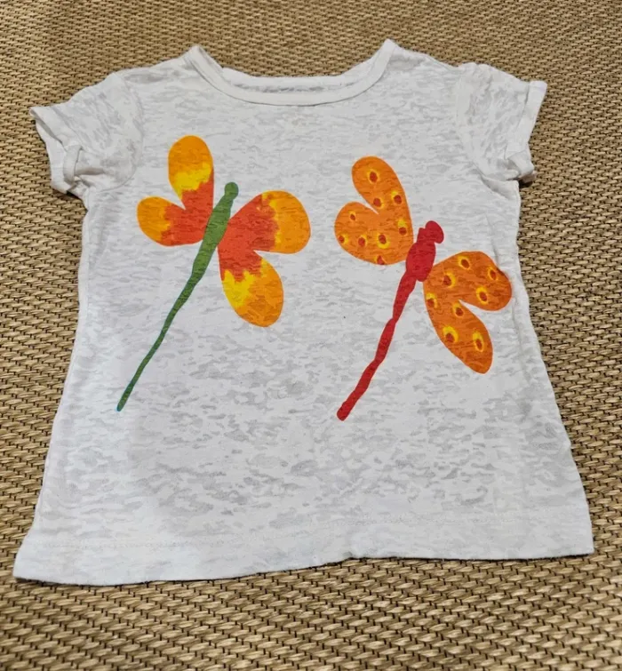 Joli tee short fille 3 ans U collection
