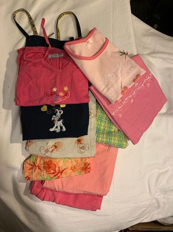 Lot 9 vêtements fille 8 ans, TBE