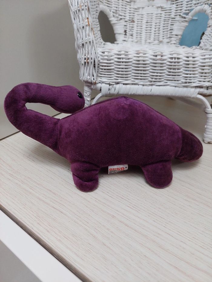 Gund - peluche dinosaure vintage 1986 - photo numéro 3