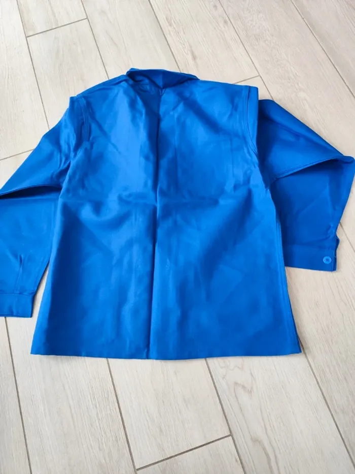 Veste bleu de travail - photo numéro 2