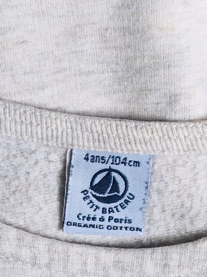 Robe en coton organique Petit bateau T-4 ans - photo numéro 4