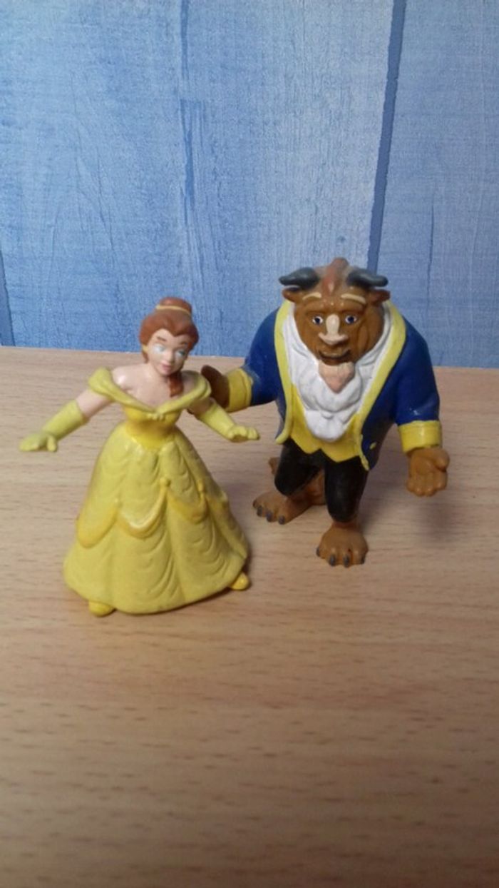Figurines La Belle et la Bête - photo numéro 2