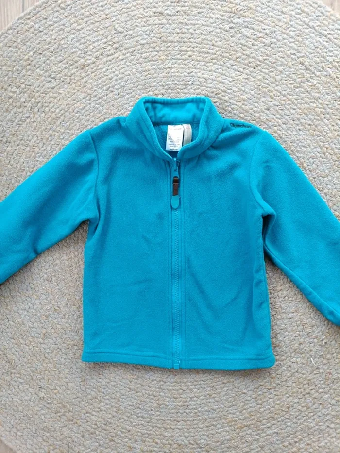 Polaire Quechua bleu 3A - photo numéro 2