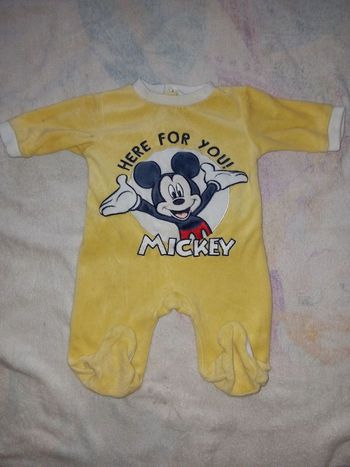 Pyjama mickey 3 mois Disney