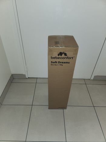 Lit parapluie bébé confort gris (neuf)