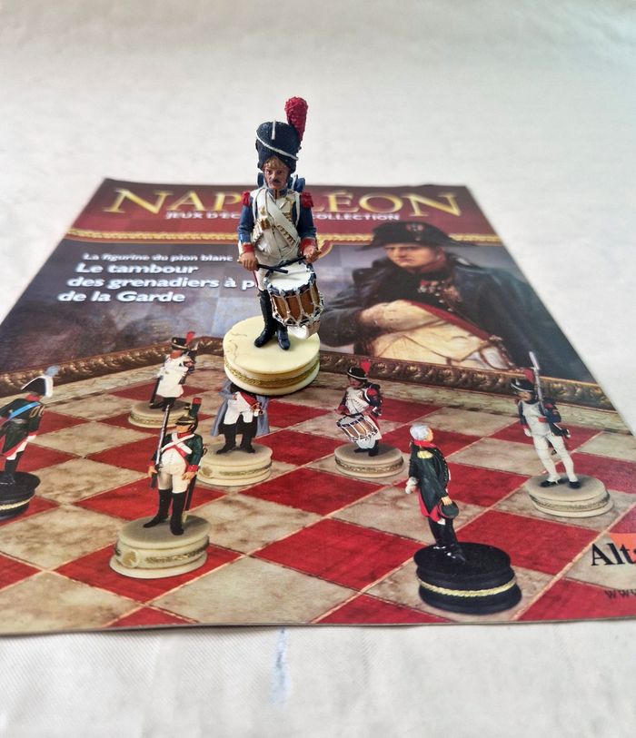 Figurine  , Napoléon , jeux d'échec de collection  , numéro 4  , Le tsar , Alexandre 1er - photo numéro 4