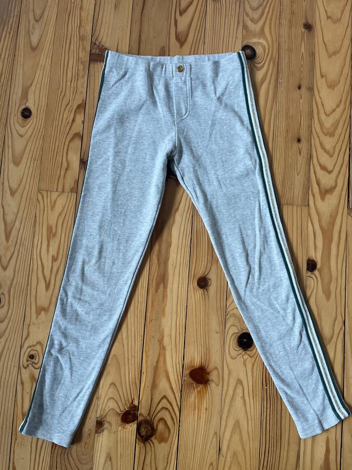 Leggings marine et gris Petit Bateau 8 ans - photo numéro 5