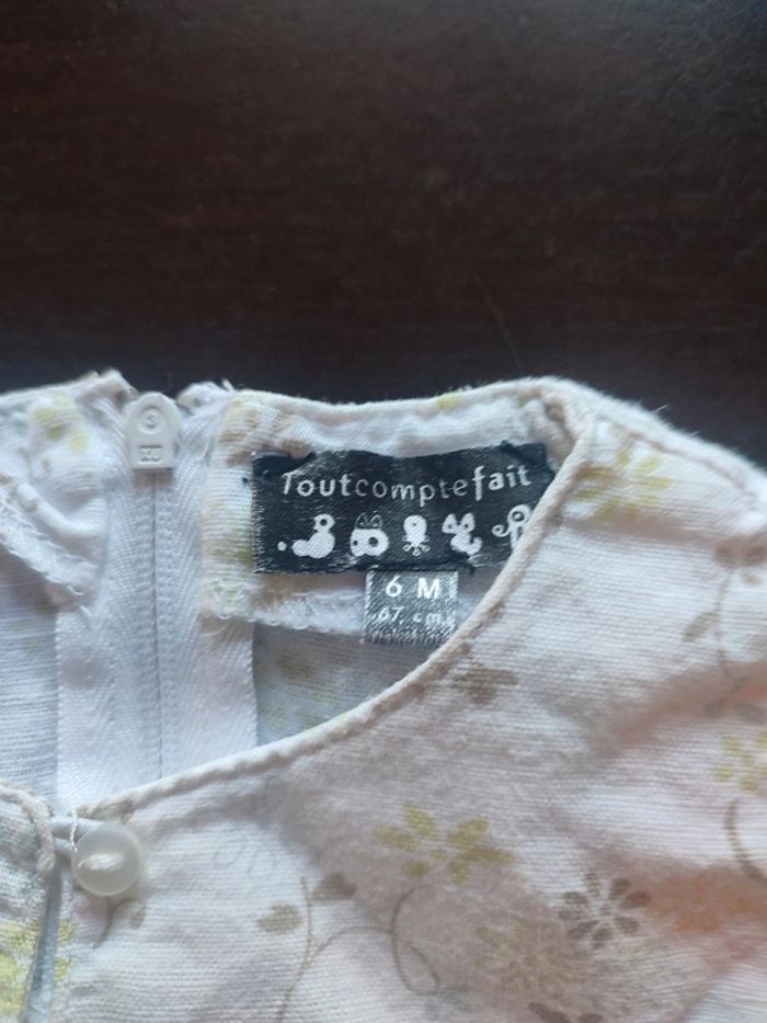 Tunique TCF - Taille 6 MOIS - photo numéro 4