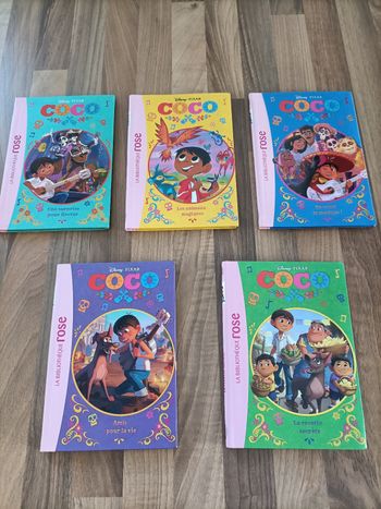 Lot 5 livres Coco tomes 1 à 5