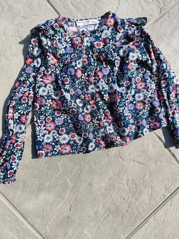 Chemisier a fleurs 4 ans