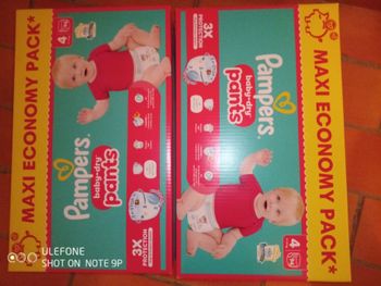 Maxi pack Pampers pant taille 4