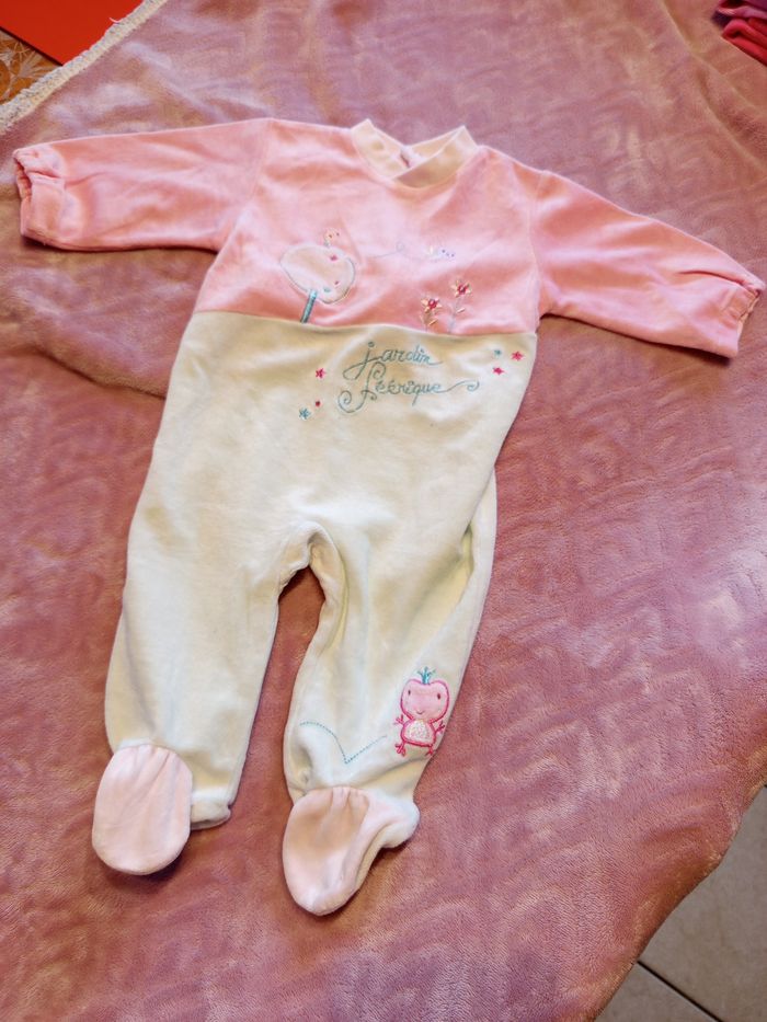 Lot de 2 pyjamas 6 mois, Mini Adelie - photo numéro 7
