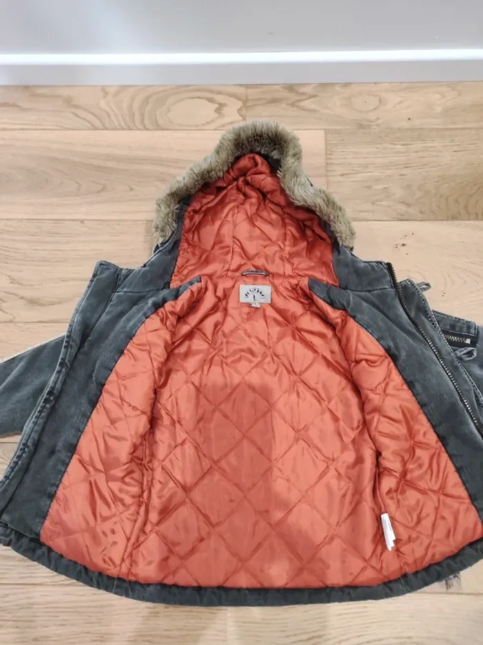 Manteau gris - 2 ans - excellent état - photo numéro 4