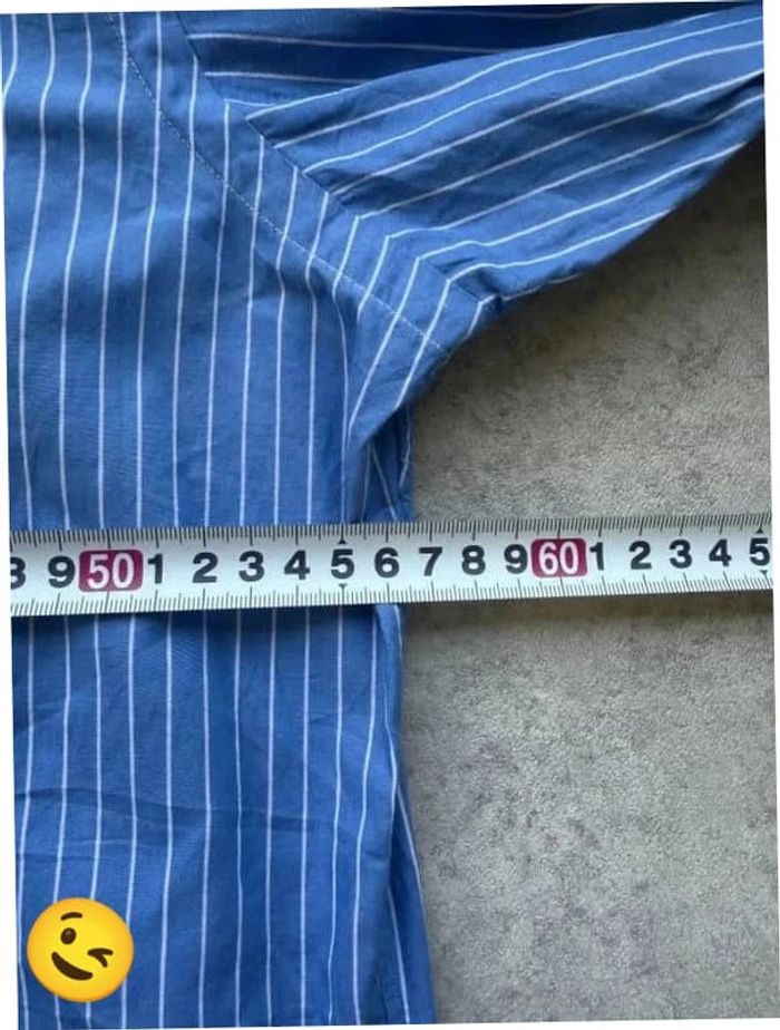 Chemise Ralph Lauren manche longue Taille L bleu Homme Men CHE75 - photo numéro 4