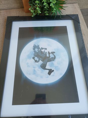 Poster encadré One Piece Monkey D Luffy Gear 5