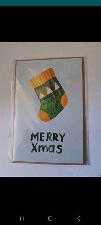 Petite Carte postale Noël