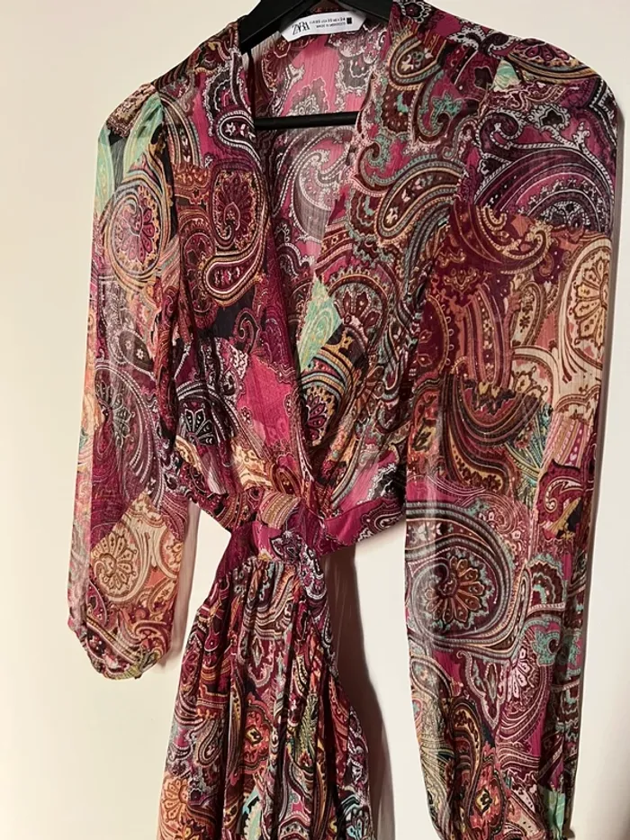 Robe Zara bohème coloré - photo numéro 2