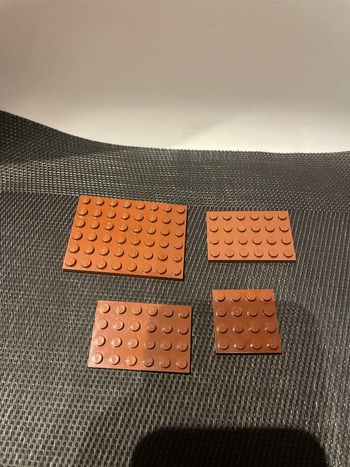 Lego lot plaques base marron lego officiel pièces détachées city creator ideas star wars