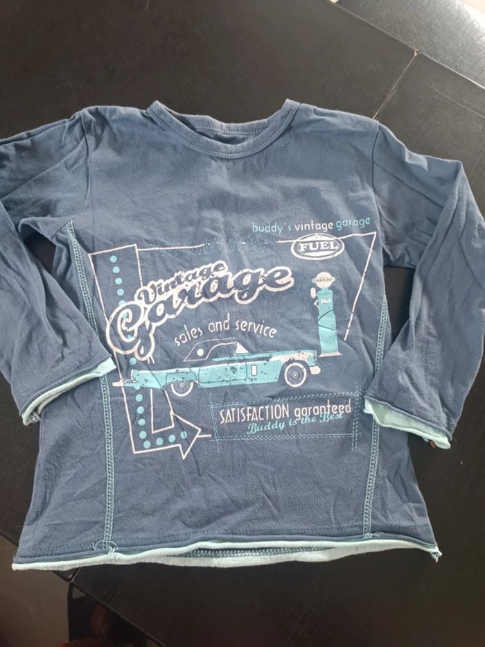 Tee shirt manches longues 5 ans in extenso