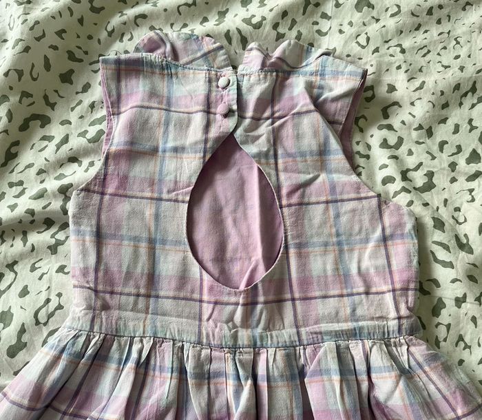 Robe à carreaux Rose - photo numéro 3