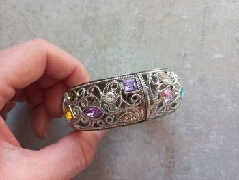 Bracelet manchette fantaisie