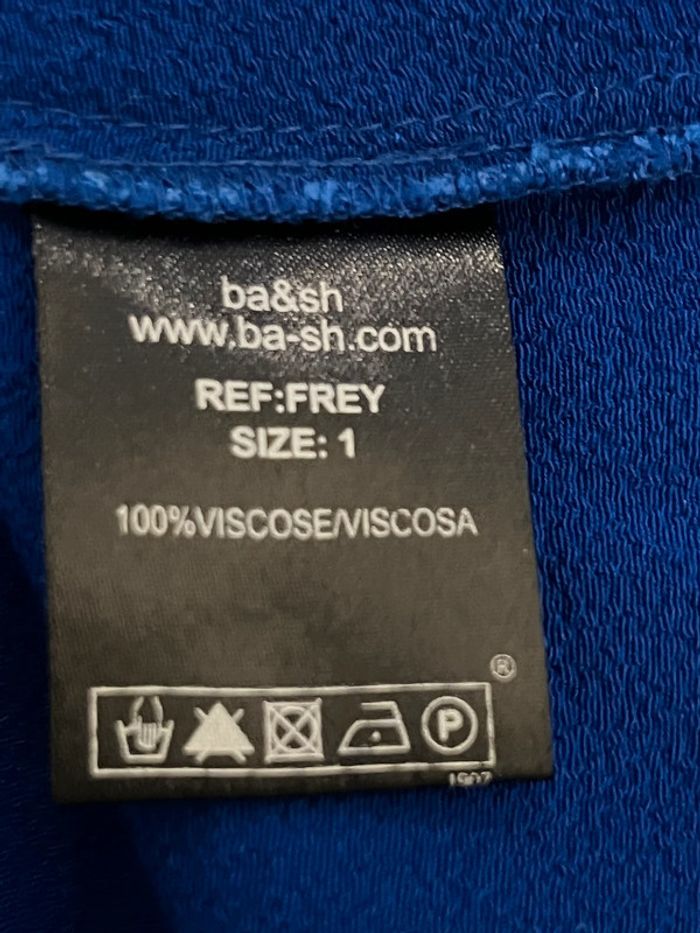 Blouse bleue Bash S - photo numéro 5