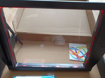 Tablette a dessin effet neon