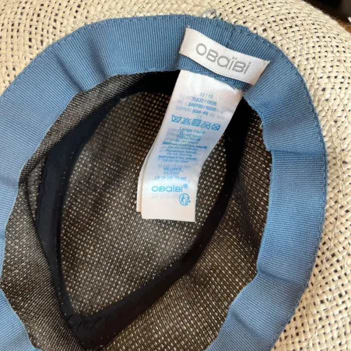 Chapeau paille Okaïdi - photo numéro 3