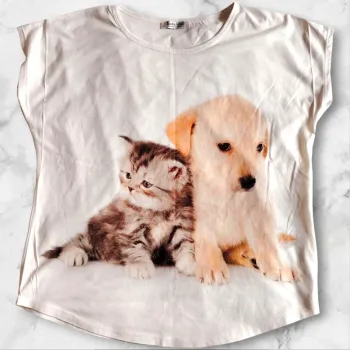 T-shirt Sandra Fellini – Taille estimée S/M