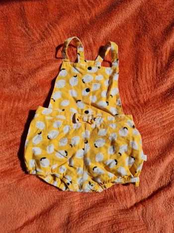 Barboteuse citron dolce vita 6 mois 68 cm