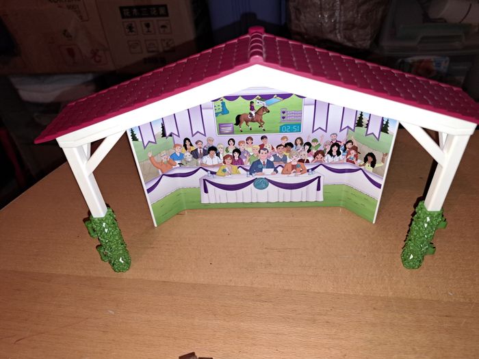Playmobil country ferme et jury shleich - photo numéro 3