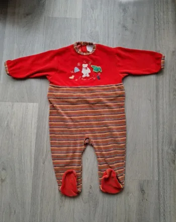 Pyjama velours d'hiver