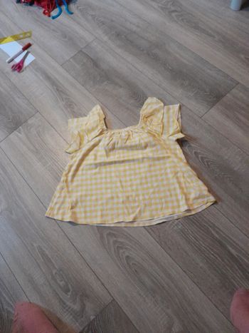 Haut carreaux 8 ans zara