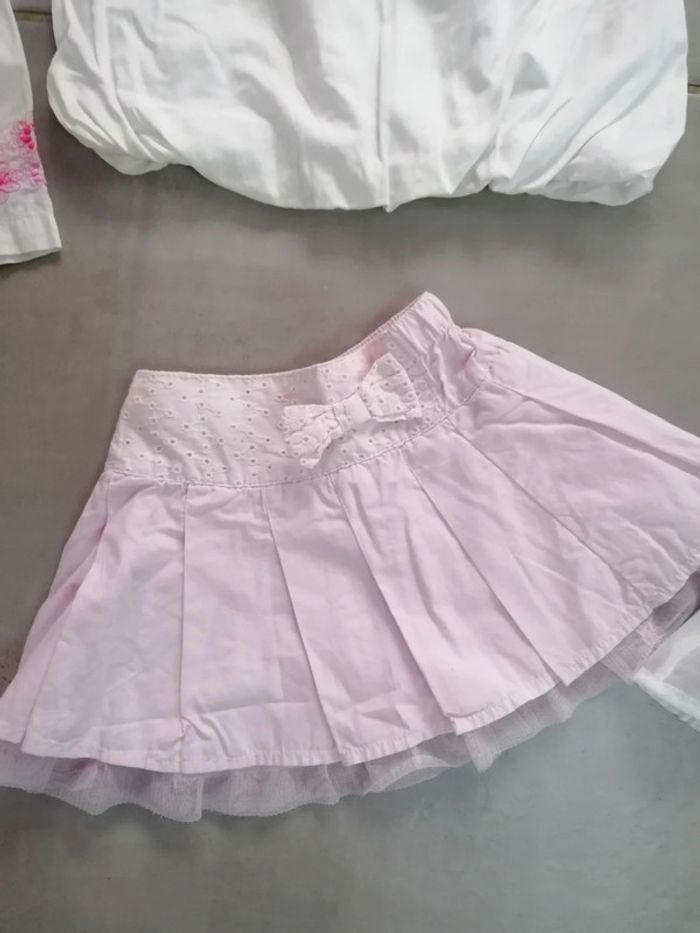 Lot robes/jupe taille 6mois fille Verbaudet, tape à l'œil, gemo#6mois_bébé_krocaro - photo numéro 4