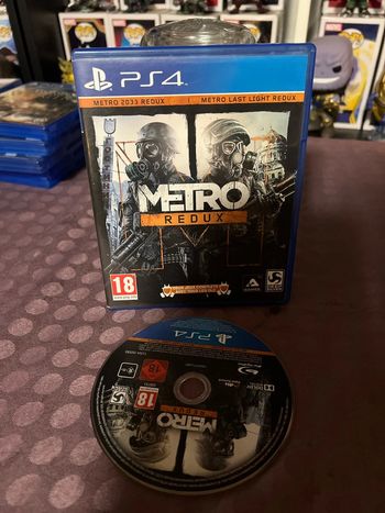 Jeu ps4 metro redux