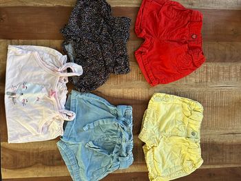 Shorts + combishort bébé fille 12 mois 