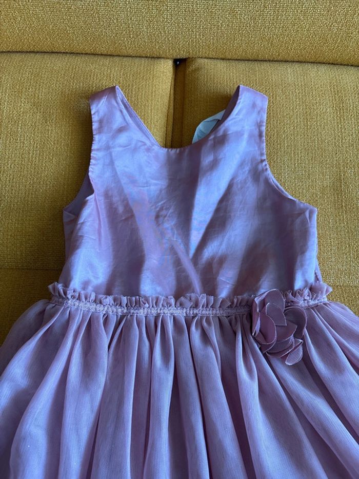 Robe violet parme 7/8 ans - photo numéro 2