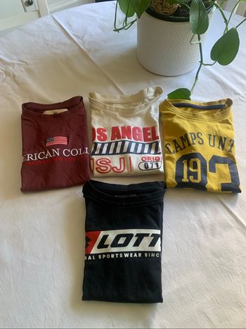 Lot 4 tee-shirts