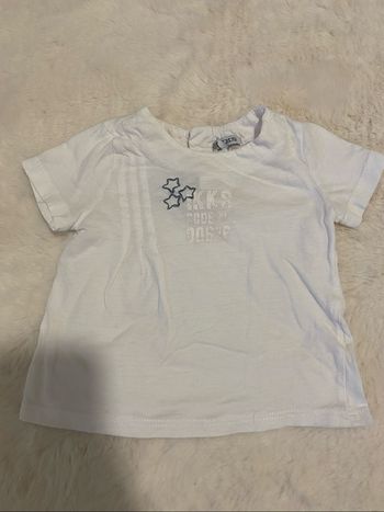 ⭐ T-shirt IKKS bébé 12 mois – TBE ⭐