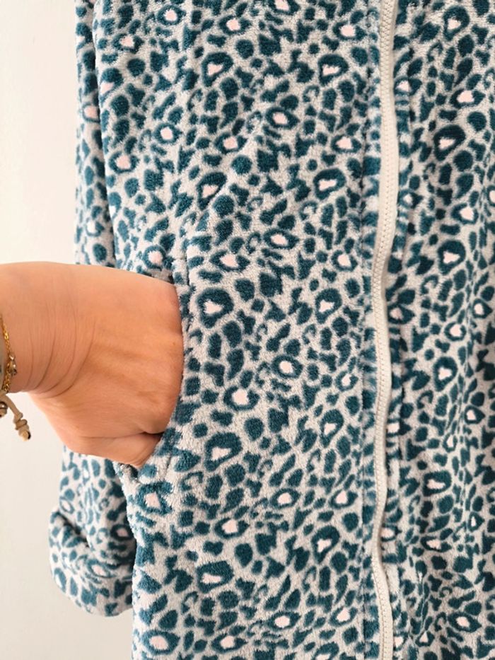 Robe de chambre polaire femme  taille S  Deep neuve - photo numéro 2