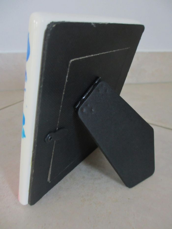 Lot boîte coeur + cadre en porcelaine peints à la main - photo numéro 8