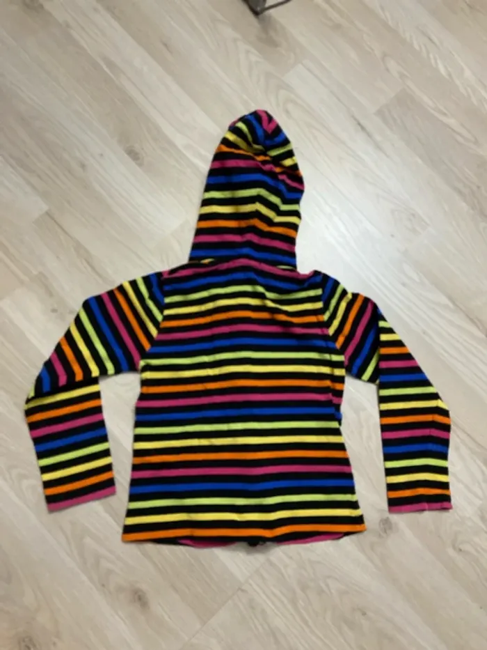 Gilet à capuche zippé Le petit Marcel Taille 4 ans - photo numéro 4