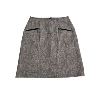 Jupe 123 grise taille 38 en très bon état