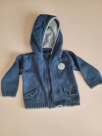 Gilet zippé 9 mois
