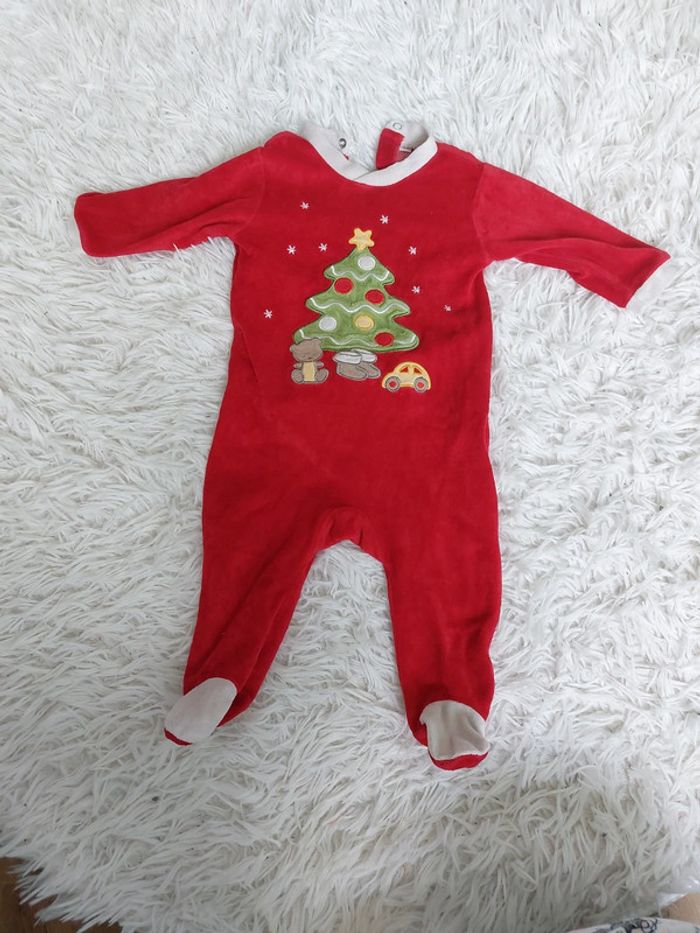 Pyjama velour Noël