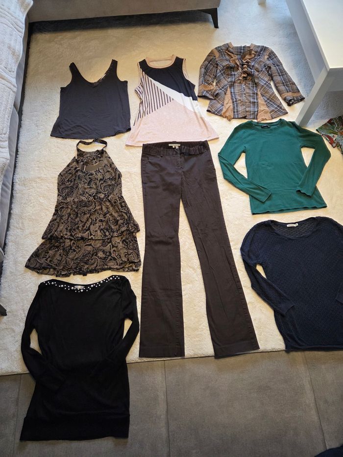 Lot de 34 articles taille 38 h&m. Morgan, naf naf - photo numéro 9