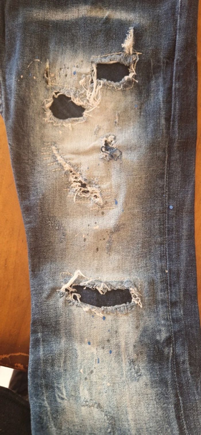 Jeans faux trou - photo numéro 2