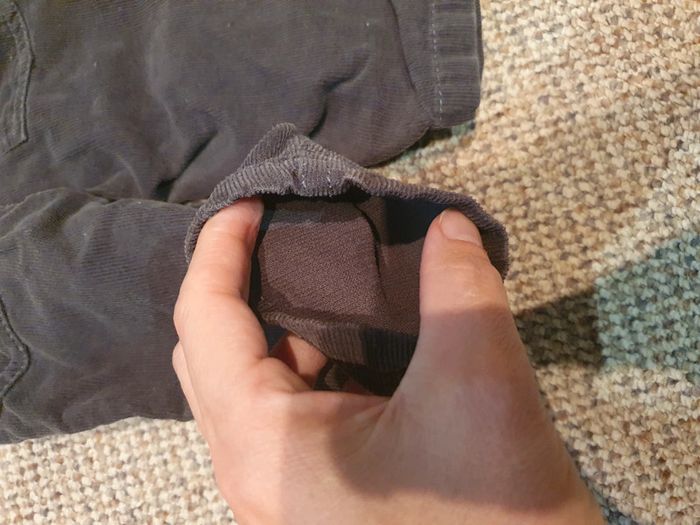 Pantalon velours 6 mois - photo numéro 3