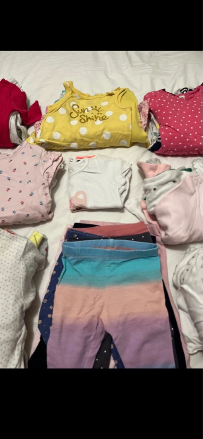 Vends lots de vêtements filles 3 mois - photo numéro 4
