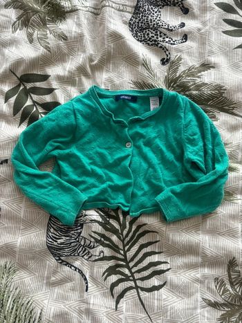 Gilet boléro fille
